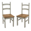 Solid Wood Dining Chairs (Set of 2) Farmhouse