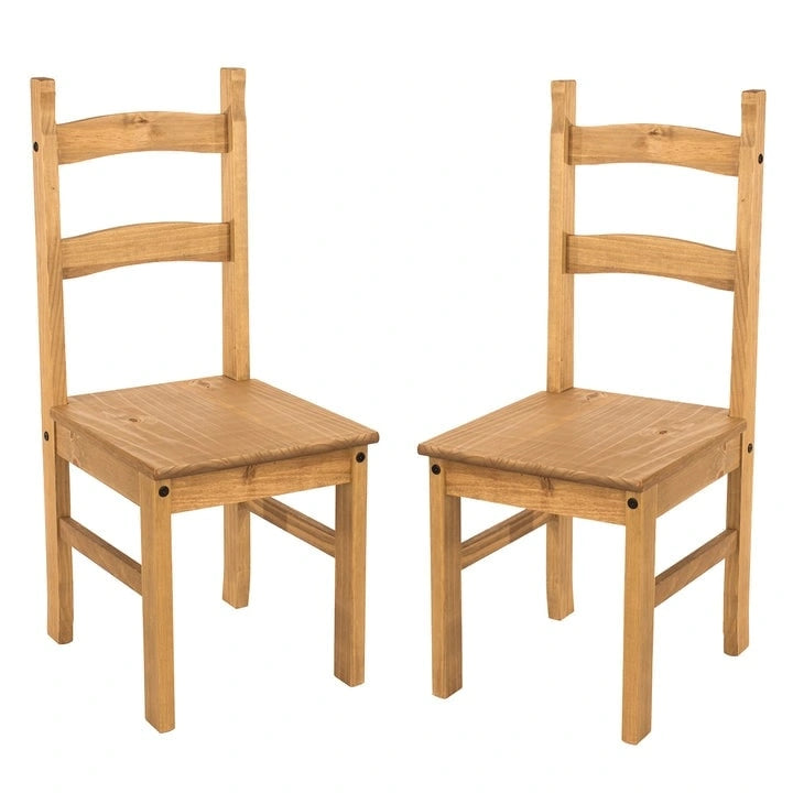 Solid Wood Dining Chairs (Set of 2) Farmhouse