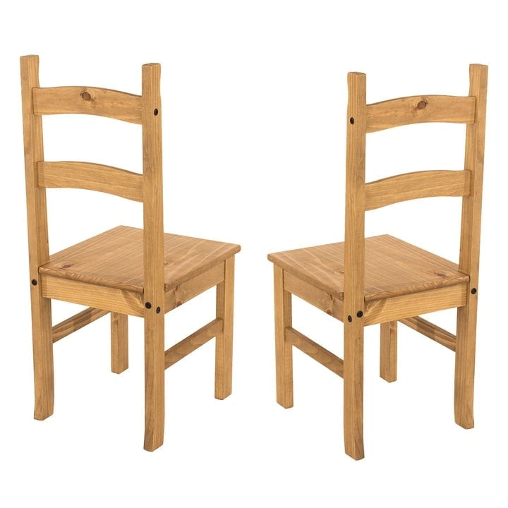 Solid Wood Dining Chairs (Set of 2) Farmhouse