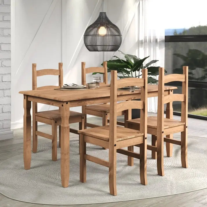 Solid Wood Dining Chairs (Set of 2) Farmhouse