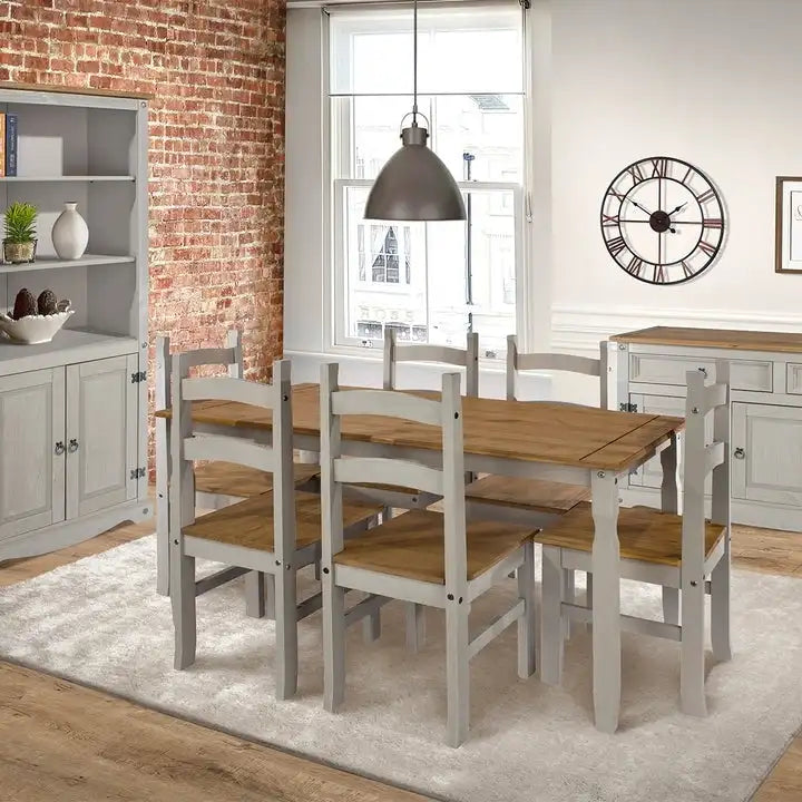 Solid Wood Dining Chairs (Set of 2) Farmhouse