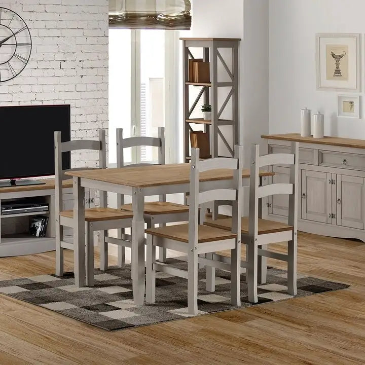 Solid Wood Dining Chairs (Set of 2) Farmhouse