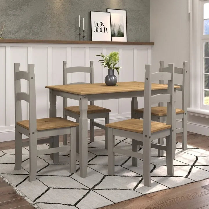 Solid Wood Dining Chairs (Set of 2) Farmhouse