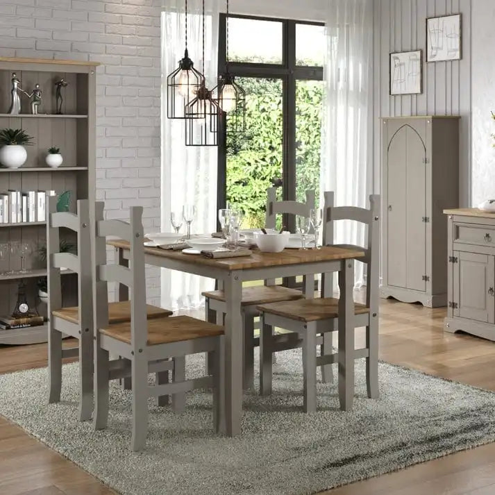 Solid Wood Dining Chairs (Set of 2) Farmhouse
