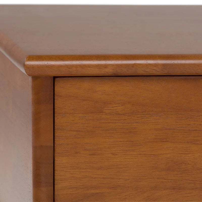 SOLID HARDWOOD 48 inch Wide Rectangle Mid Century Modern Coffee Table - 48 W x 22 D x 20 H
