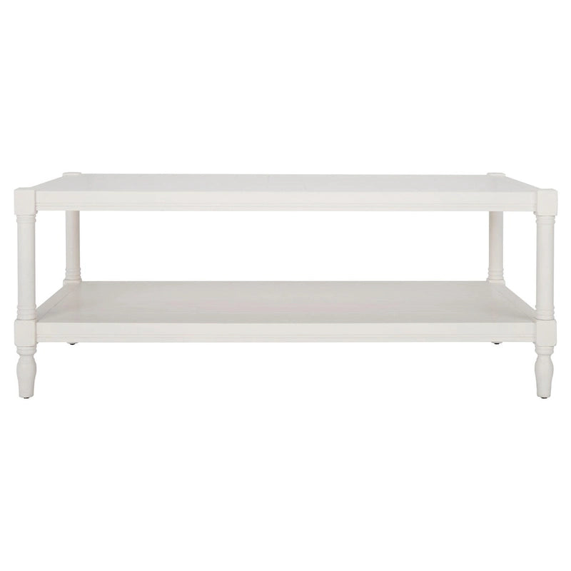 White Coffee Table - 47.2 x 23.6 x 18.9 - 47Wx24Dx19H