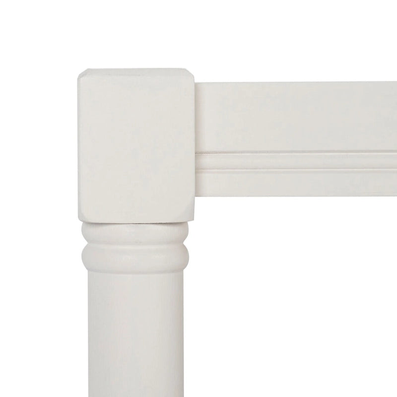 White Coffee Table - 47.2 x 23.6 x 18.9 - 47Wx24Dx19H