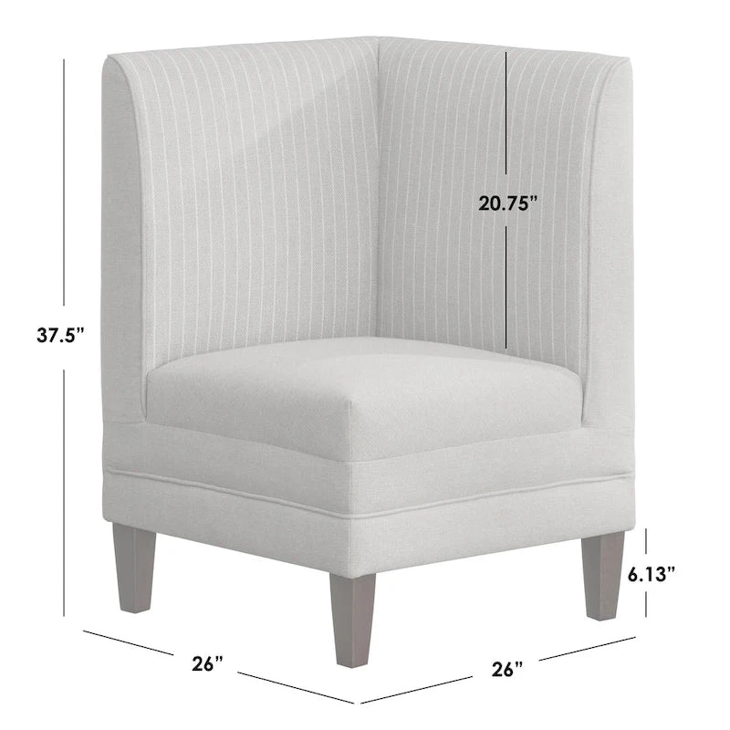Upholstered Corner Seat