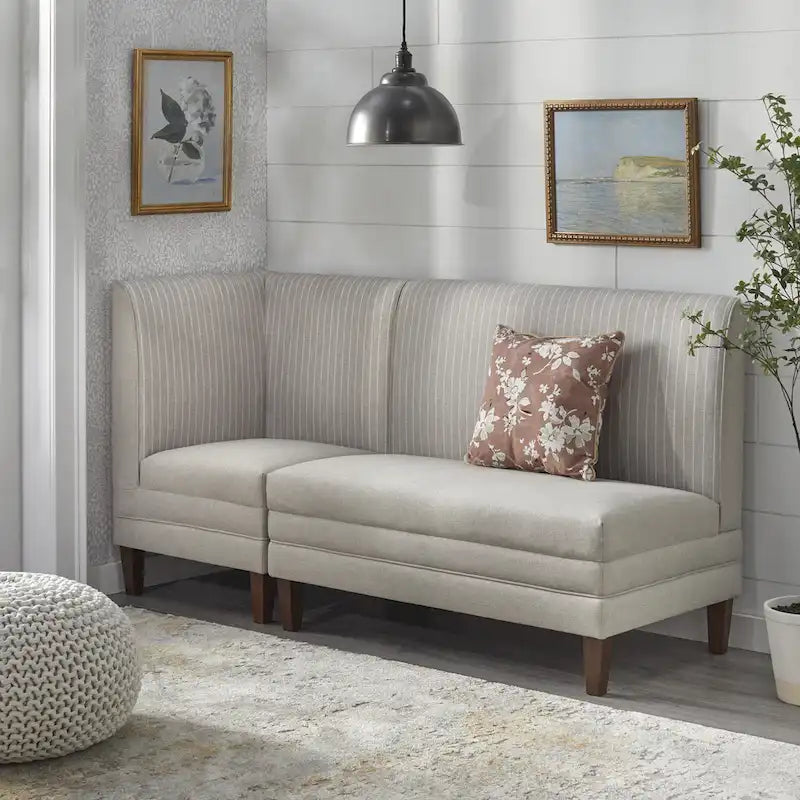 Upholstered Corner Seat