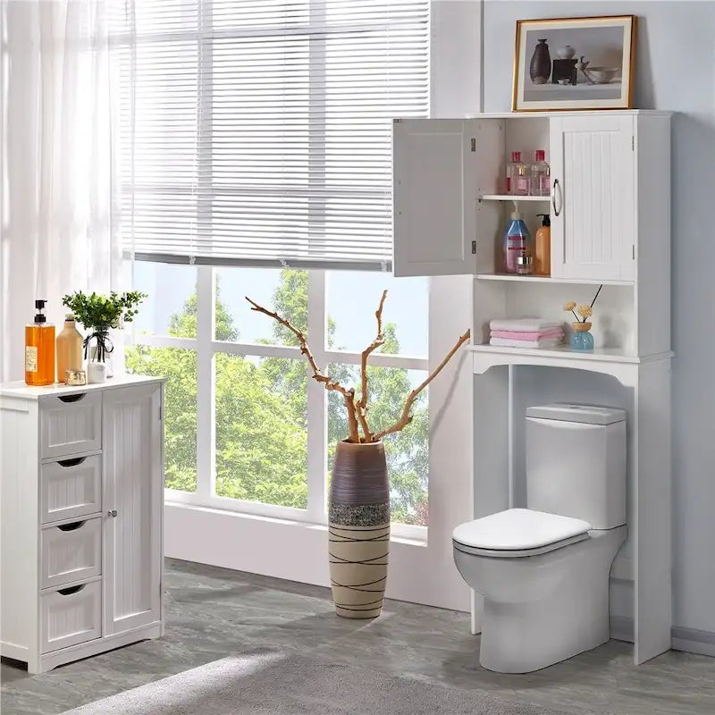 Bathroom Space Saving Organizer Over-the -Toilet